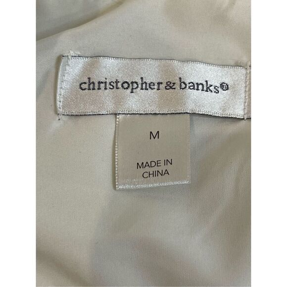 Christopher & Banks medium vest women’s - Picture 6 of 8